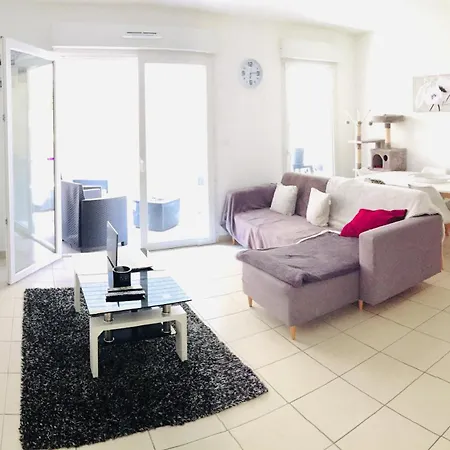 Grand T2 Moderne Avec Exterieur - Wifi - Parking Λε Μανς
